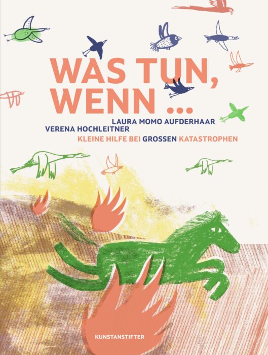 Cover des Titels mit Schriftzug Was tun, wenn... Tiere (Pferd, Vögel etc.) fliehen vor einem ausgebrochenen Feuer